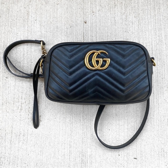 Gucci Mormont Small Leather Crossbody HANDBAG - Picture 1 of 6